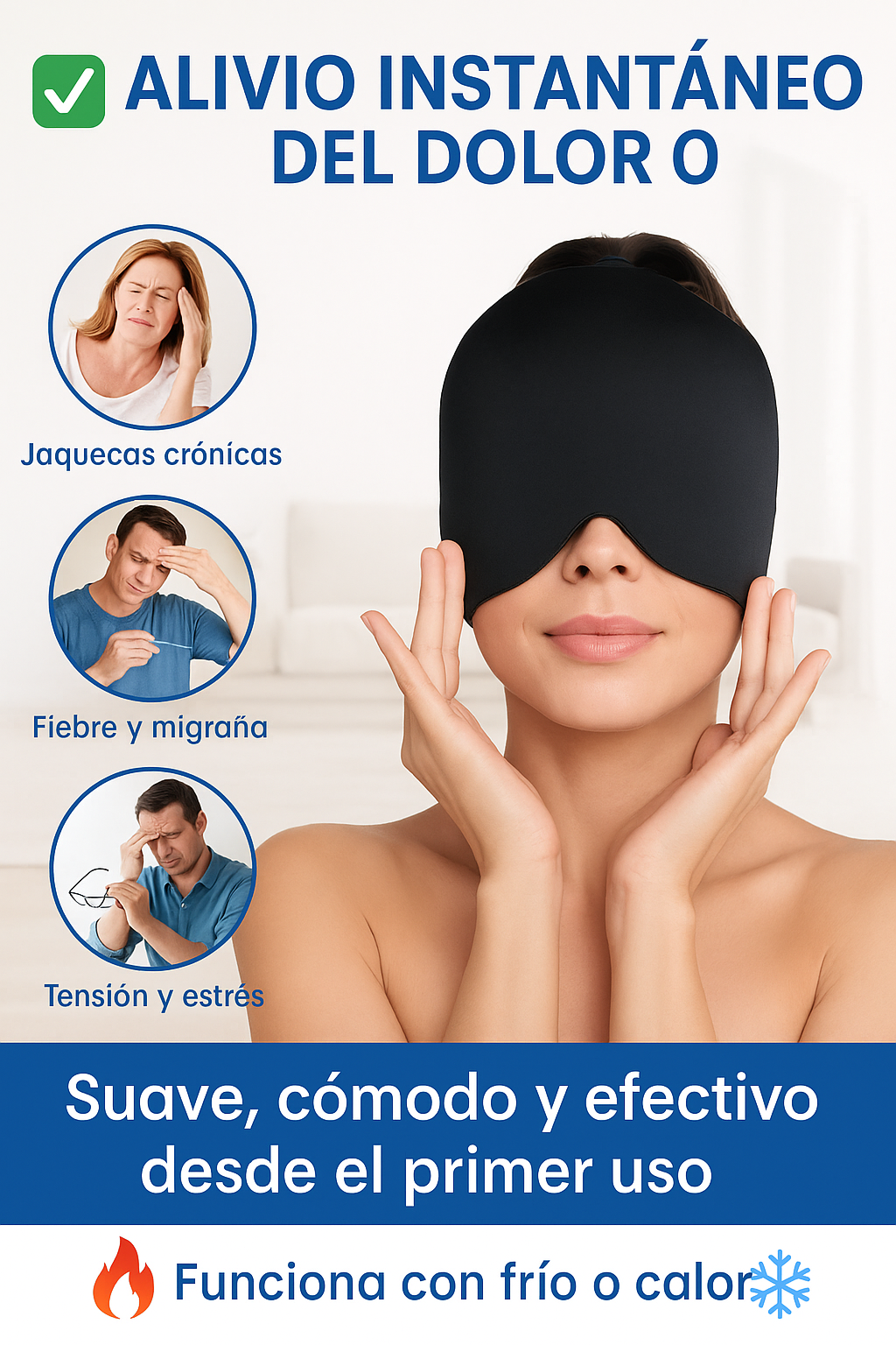 Gorro de Gel Terapéutico
